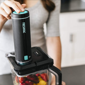 Ninja Smart Screen Duo Technology in Black (CT661V) Countertop Blender with Freshvac, 72 oz,