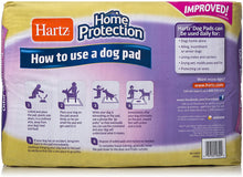 Load image into Gallery viewer, Hartz Home Protection Unscented Odor Eliminating Gel Dog Pads, 21&quot; x 21&quot;, 100 Count