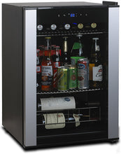 Load image into Gallery viewer, Wine Enthusiast Evolution Series Compact Wine &amp; Beverage Center, Stainless Steel