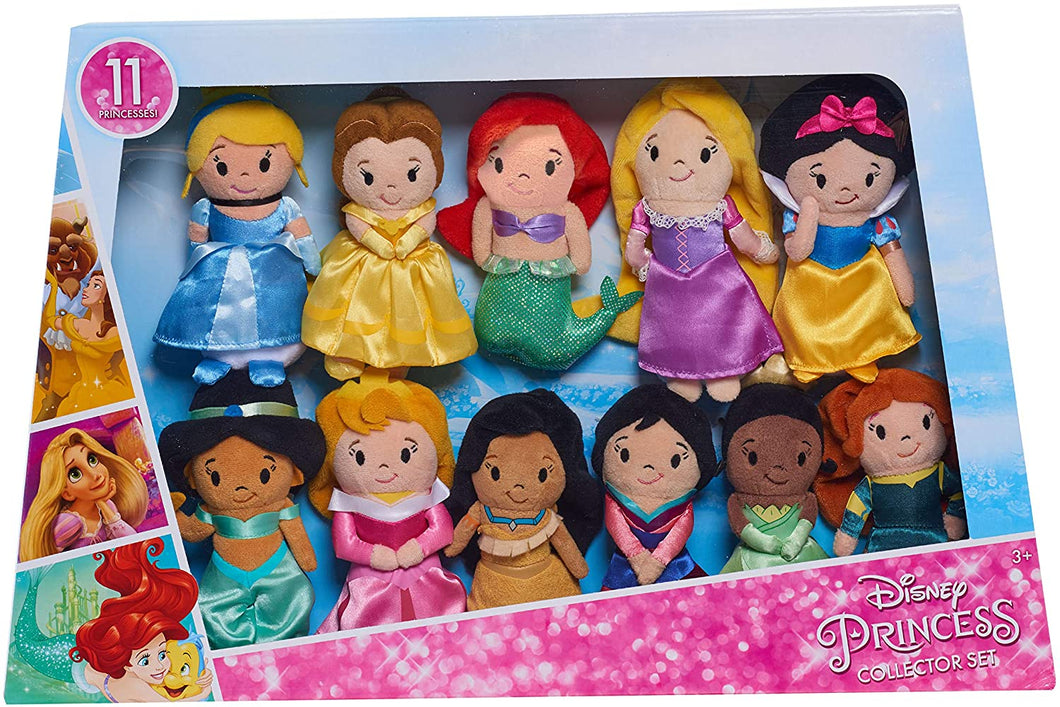 Disney Princess Just Play Stylized Plush Super Pack Fashion Dolls