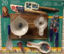 Load image into Gallery viewer, The Pioneer Woman"Dazzling Dahlias" 20-Piece Kitchen Gadget Set