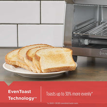 Load image into Gallery viewer, BLACK+DECKER 4-Slice Toaster Oven with Natural Convection, Stainless Steel, TO1760SS