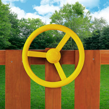 Load image into Gallery viewer, Gorilla Playsets 07-0004-Y Steering Wheel, Yellow with Mounting Hardware