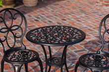 Load image into Gallery viewer, Patio Sense 61490 3 Piece Aluminum Bistro Set, Antique Bronze