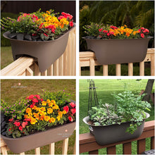 Load image into Gallery viewer, Bloem Modica Deck Rail Planter
