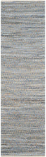 Load image into Gallery viewer, Safavieh Cape Cod Collection CAP350A Hand Woven Natural and Blue Cotton Area Rug, 10 feet by 14 feet (10' x 14')