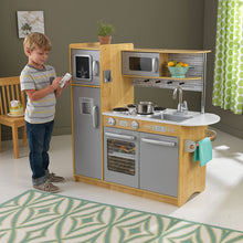 Load image into Gallery viewer, KidKraft 53298 Uptown Natural Kitchen, 43.00 x 17.75 x 41.00 Inches