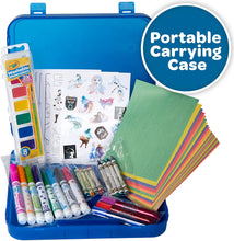 Load image into Gallery viewer, Crayola Trolls Neon Create &amp; Color Art Set