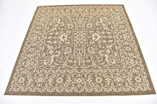 Load image into Gallery viewer, Unique Loom Outdoor Botanical Collection Traditional Floral Border Transitional