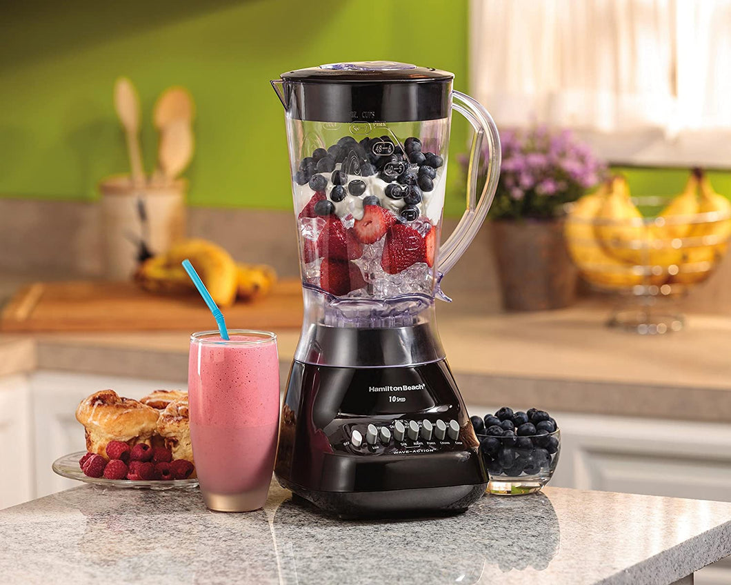 Hamilton Beach Smoothie 10-Speed Blender (black)