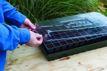 Load image into Gallery viewer, Burpee 72 Cell Self-Watering Seed Starting Kit, 72 Cell Black