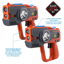 Load image into Gallery viewer, Jurassic World 2 Laser-Tag for Kids Infared Lazer-Tag Blasters Lights Up &amp; Vibrates When Hit