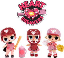 Load image into Gallery viewer, L.O.L. Surprise All-Star B.B.s Sports Series 1 Baseball Sparkly Dolls with 8 Surprises