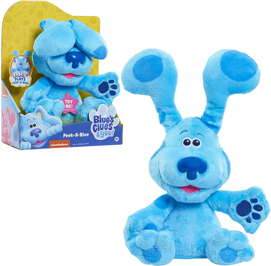 Blue’s Clues & You! Peek-A-Blue, 10-inch feature plush