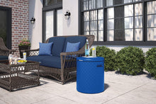 Load image into Gallery viewer, Suncast Quart Resin Cooler Side Table and Decorative Stool