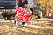 Load image into Gallery viewer, Outdoor Spectator (2-Pack) Classic Reinforced Aluminum Webbed Folding Lawn/Camp Chair