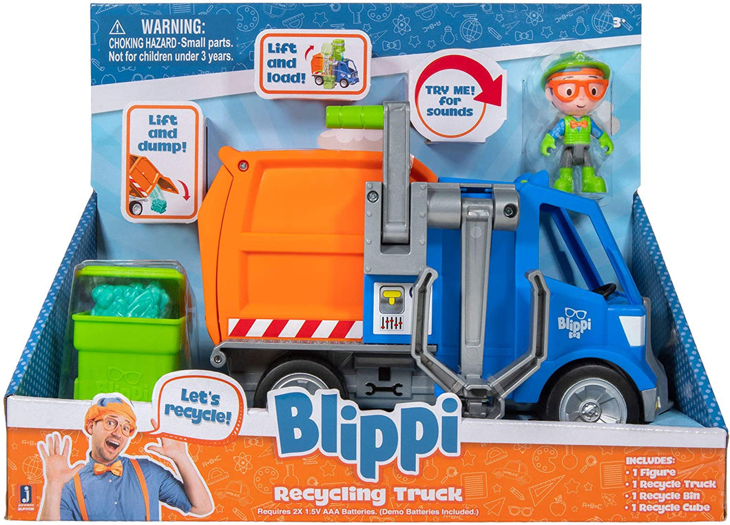 Blippi Recycling Truck - Educational Toys for Kids