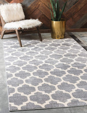 Load image into Gallery viewer, Unique Loom Trellis Collection Moroccan Lattice