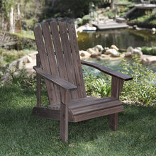 Load image into Gallery viewer, Shine Company 5616RW Lakewood Adirondack Chair, Rustic Wine