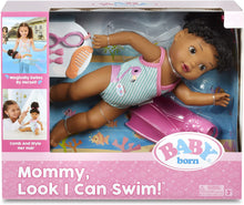 Load image into Gallery viewer, BABY born MOMMY, Look I Can Swim!- curly