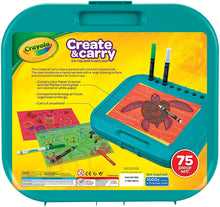 Load image into Gallery viewer, Crayola Create &#39;N Carry Art Set, 75 Pieces, Art Gift for Kids, Ages 5 &amp; Up