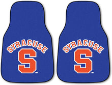 Load image into Gallery viewer, NCAA 2 Piece Novelty Car Mats NCAA Team: Syracuse