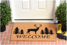Load image into Gallery viewer, Elk Forest Welcome Doormat 24&quot; X 36&quot;