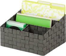 Load image into Gallery viewer, Honey-Can-Do OFC-03711 Three Section Woven Drawer Organizer