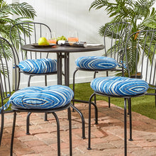 Load image into Gallery viewer, Greendale Home Fashions 15 in. Round Outdoor Bistro Chair Cushion