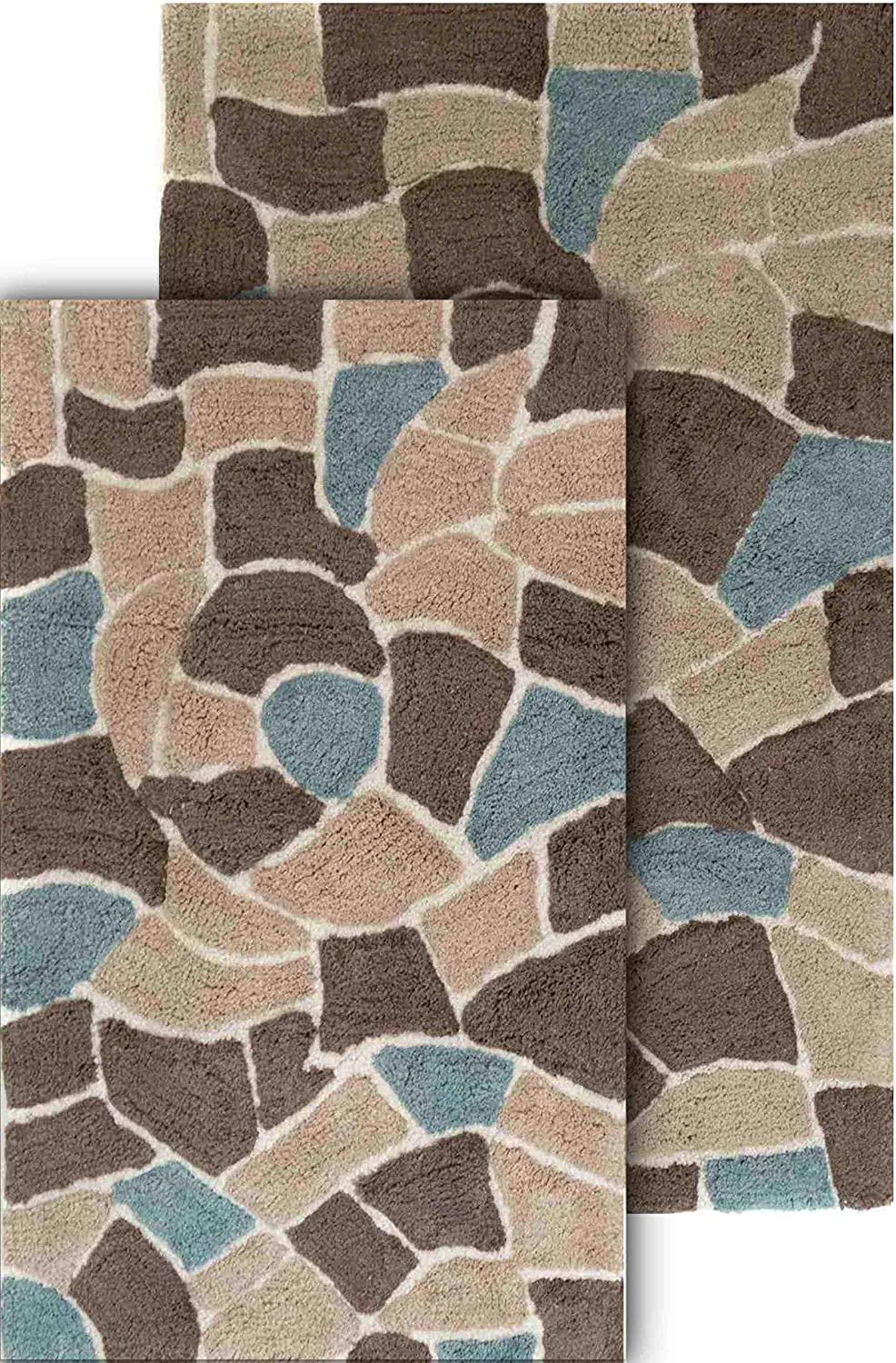 Chesapeake Merchandising Boulder 2-Piece Bath Rug Set