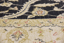 Load image into Gallery viewer, Unique Loom Edinburgh Collection Oriental Traditional French Country Black Area Rug (5' x 8')