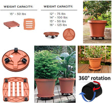 Load image into Gallery viewer, Bloem CAD1500 Square Plant Stand Dolly