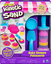 Load image into Gallery viewer, Kinetic Sand, Bake Shoppe Playset with 1lb of Kinetic Sand and 16 Tools and Molds, for Ages 3 and up
