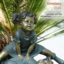 Load image into Gallery viewer, Alpine Corporation GXT260 Statue, 20&quot; x 11&quot; x 26&quot;, Bronze