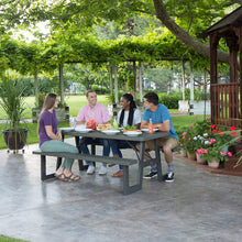 Load image into Gallery viewer, LIFETIME 60233 W-Frame Picnic Table