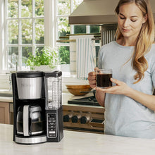 Load image into Gallery viewer, Ninja 12-Cup Programmable Coffee Maker with Classic and Rich Brews, 60 oz. Water Reservoir, and Thermal Flavor Extraction (CE201), Black/Stainless Steel