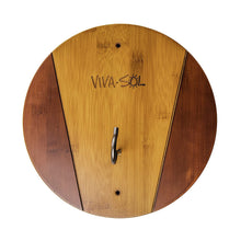 Load image into Gallery viewer, Viva Sol Premium All-Wood Walnut Finish Hook and Ring Target Game for Use Indoors and Outdoors