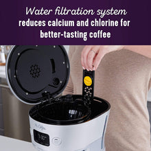 Load image into Gallery viewer, Mr. Coffee Easy Measure 12 Cup Programmable Coffee Maker with Gold Tone Reusable Coffee Filter