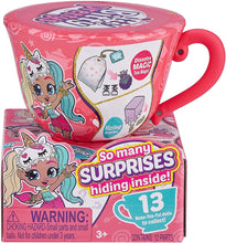 Load image into Gallery viewer, Itty Bitty Prettys Tea Party Little Teacup Doll Assortment (Includes 12 Surprises!) by ZURU, Medium (9701)
