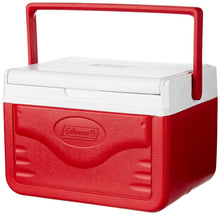 Load image into Gallery viewer, Coleman FlipLid Cooler, 5 Quart , Red
