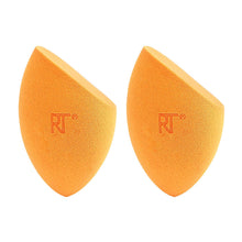 Load image into Gallery viewer, Real Techniques 2 Miracle Complexion Sponges MakeUp Set With Revolutionary Foam Technology You Can Use Damp or Dry for a Smooth Finished Look