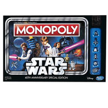 Load image into Gallery viewer, Hasbro Gaming Monopoly Game: Star Wars 40th Anniversary Special Edition