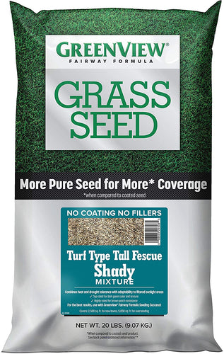 GreenView Fairway Formula Grass Seed Turf Type Tall Fescue Shady Mixture