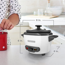 Load image into Gallery viewer, BLACK+DECKER RC503 Dry/3-Cup Cooked Rice Cooker