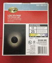 Load image into Gallery viewer, Hampton Bay Low Voltage 11-Watt Black Incandescent 3-Tier Halogen Path Light