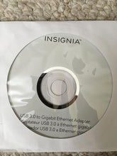 Load image into Gallery viewer, Insignia - USB 3.0-to-Gigabit Ethernet Adapter - White