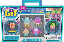 Load image into Gallery viewer, OH! MY GIF Moving Collectibles Toy with 6 Exclusive Dancing GIFbits, Multicolor (24116)