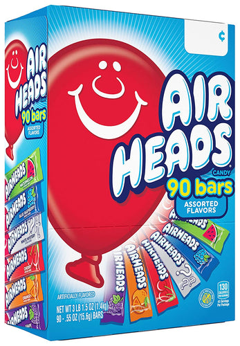 Airheads Candy Bars, Variety Bulk Box