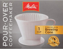 Load image into Gallery viewer, Melitta 64101 Porcelain #2 Cone Brewer
