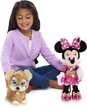 Load image into Gallery viewer, Disney Junior Minnie Mouse Party &amp; Play Pup Feature Plush